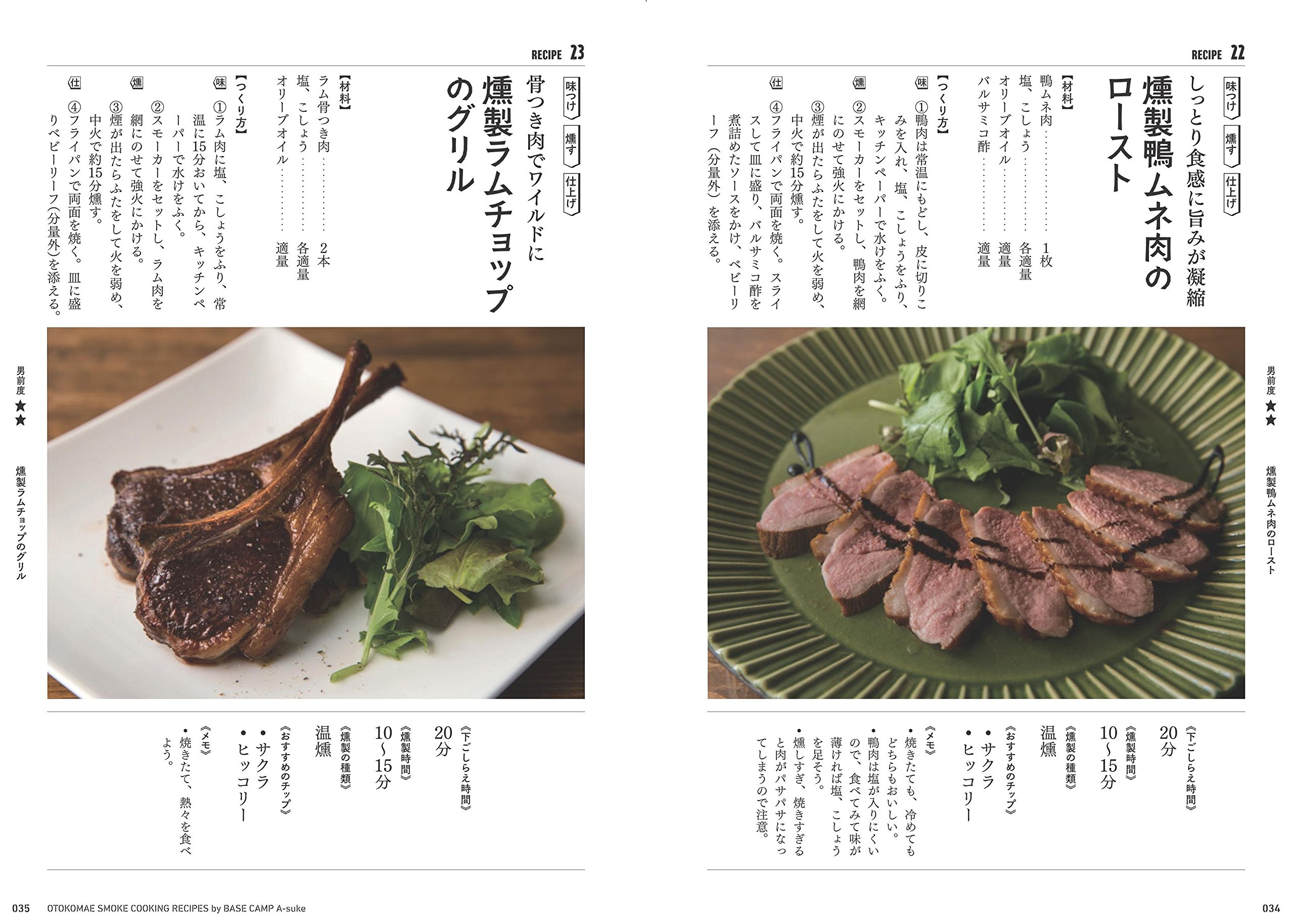 The男前 燻製レシピ77 煙の魔法で自信満々のおいしさ 男前燻製料理の決定版 岡野 永佑 本 通販 Amazon