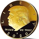 Donald Trump Coin 2020 - Gold Plated Collectible Coin, Protective Case Included - Re-Election Gift, Show Your Support to Keep
