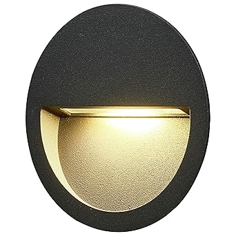 Lampenwelt Led Wandleuchte Aussen Loya Spritzwassergeschutzt