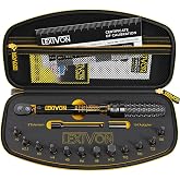 LEXIVON Bike Torque Wrench 1/4-Inch Dr. 15-Piece Kit | 72-Tooth Gear, Dual-Direction Click Type 2~26 Nm / 17.7~230.1 in-lb (LX-191)