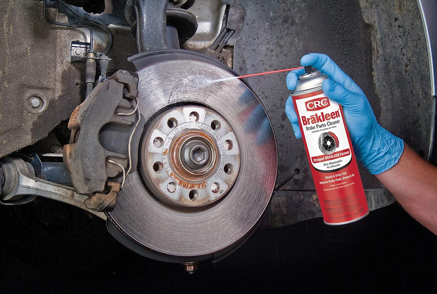 CRC BRAKLEEN Brake Parts Cleaner - Non-Flammable -19 Wt Oz (05089): Sports & Outdoors
