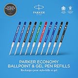 Parker Ballpoint Pen Refills Medium Point Black QUINKflow Ink 20 Count view 7