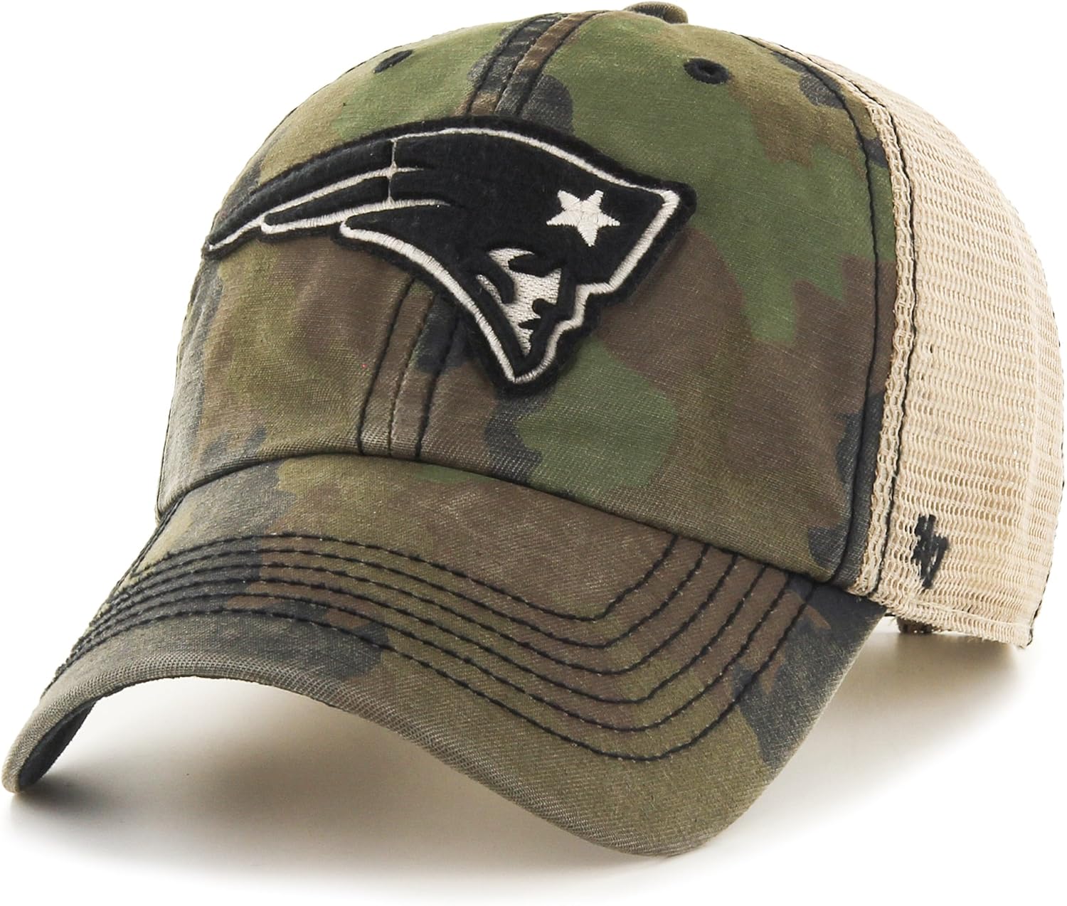 camouflage patriots hat
