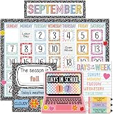 Teacher Created Resources Cool for School Calendar Bulletin Board Set (TCR9300)