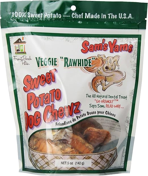 sam's yams sweet potato dog chewz