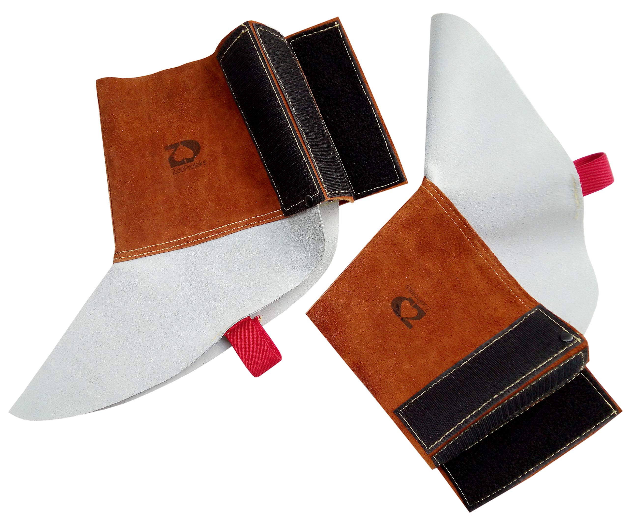 ZP3003 Cowhide Leather Heat and Abrasion Resistant Welding Spats, Shoe Boot Protectors,Shoe Cover