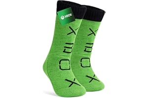 Xbox Slipper Socks for Boys, Teens Fuzzy Non Slip Lounge Wear Gamer Warm Socks with Grip Pads Soft Knit Fleece Lined Cozy Footwear Gifts for Boys