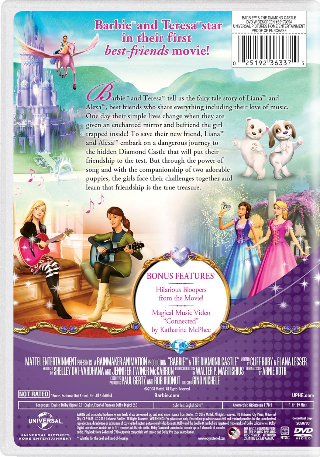 barbie and the diamond castle full movie in english