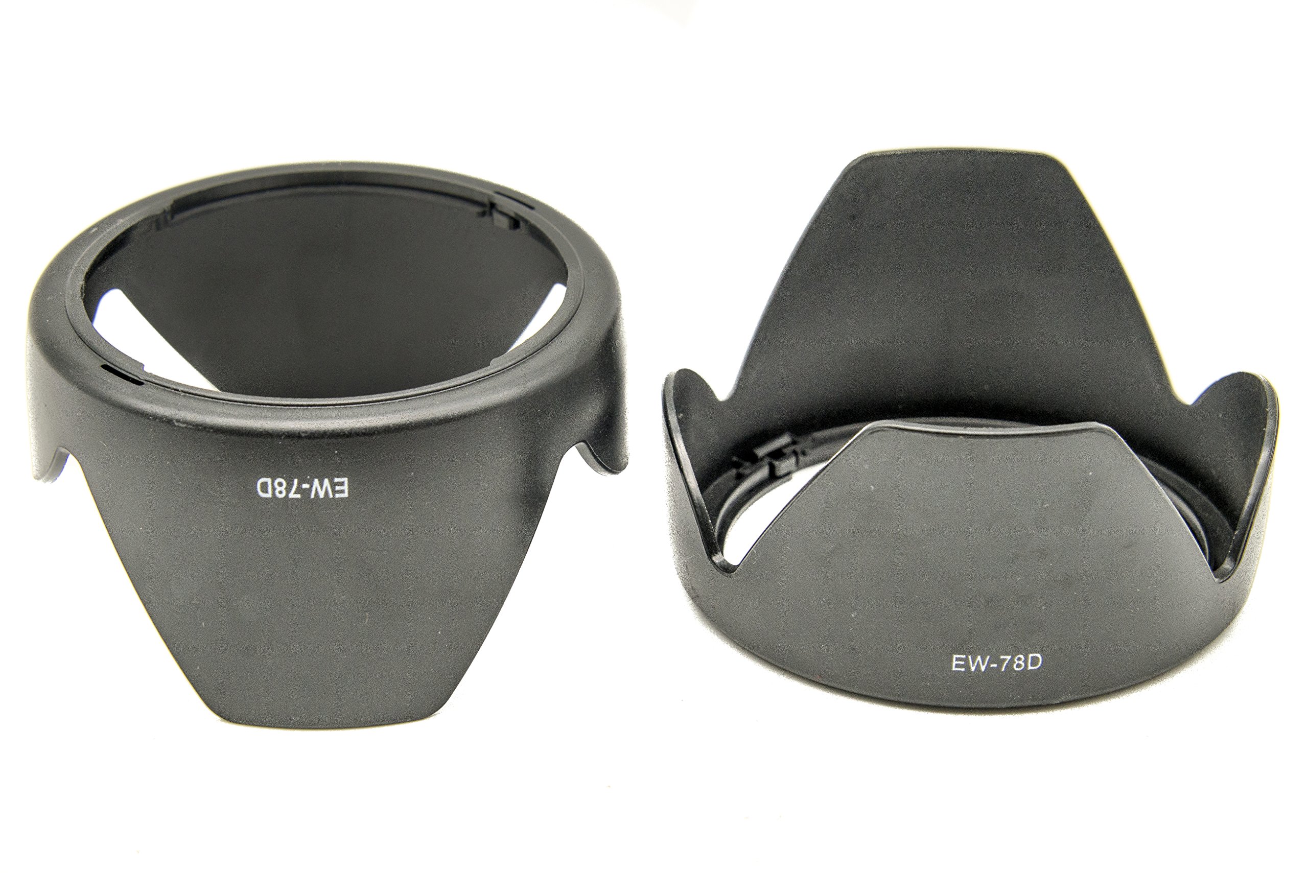 PROtastic Replacement EW-78D EW78D Petal Lens Hood *** 2 PACK *** For Canon EF 28-200mm f/3.5-5.6 & EF-S 18-200mm f/3.5-5.6 IS