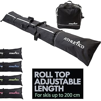 athletico diamond trail padded ski bag