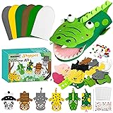 WATINC 6Pcs Hand Puppet Making Kit, Art Craft Felt