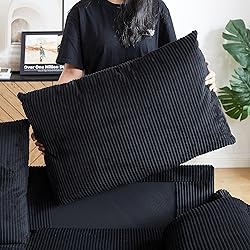 65-Inch Corduroy Loveseat Sofa with Pull Out