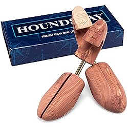 HOUNDSBAY Cedar Shoe Tree, Shoe Trees for Men, Shoe