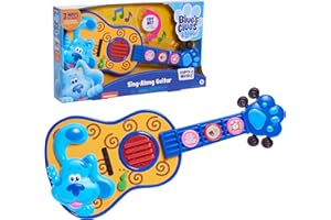 Just Play Blue's Clues & You! Sing Along Guitar, Lights and Sounds Kids Guitar Toy, Kids Toys for Ages 3 Up