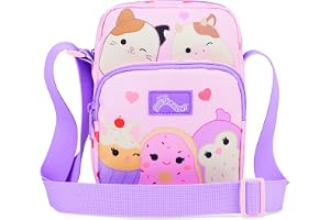 Squishmallows Crossbody Bag Girls Teens Fanny Pack Backpack Shoulder Bag Kawaii Mini Backpack Travel Essentials