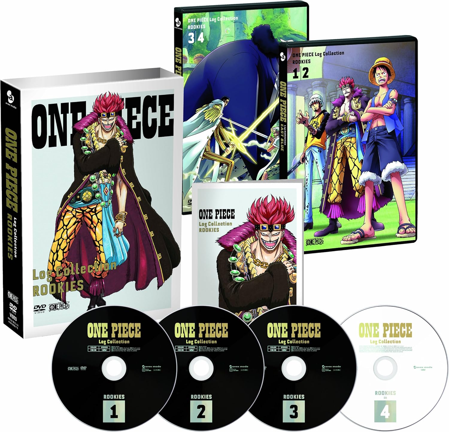 Animation One Piece Log Collection Rookies 4 Dvd Edizione Giappone Import Amazon Fr Dvd Blu Ray