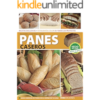 PANES CASEROS: hecho en casa, paso a paso (Spanish Edition) book cover PANES CASEROS: hecho en casa, paso a paso (Spanish Edition) book cover