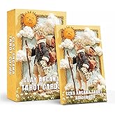 sishui Unique Tarot Deck, 78 Clay Tarot Cards for Beginners and Experienced Readers, with Guidebook, Tools for Reflection, Growth, and Spiritual Practice