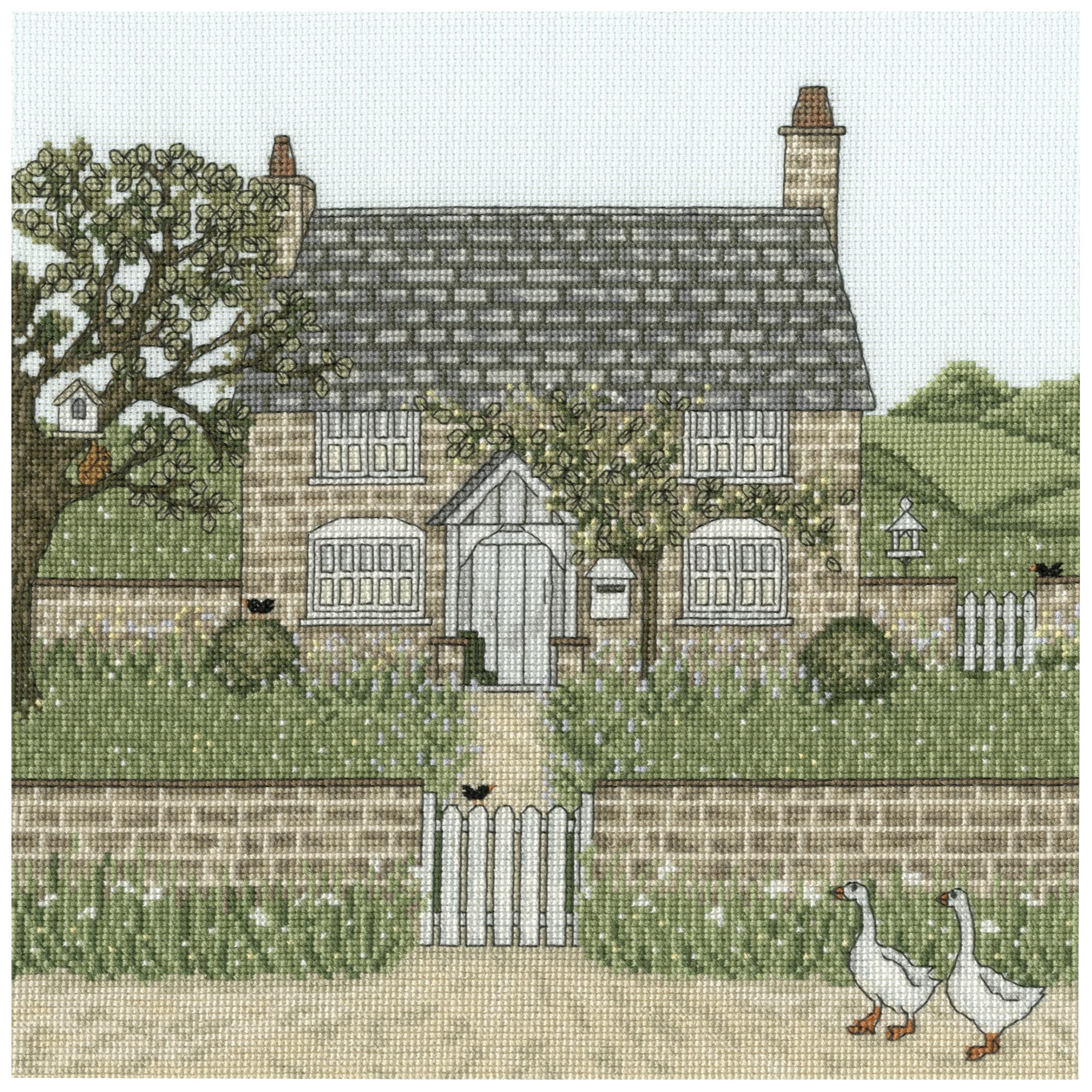 Bothy Threads Cross Stitch Kit - Gardener's Cottage