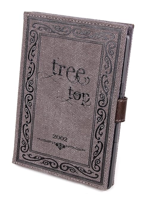Amazon Com Duragadget Canvas Tree Top Book Style Cover With