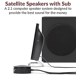 Cyber Acoustics CA-3090 2.1 Speaker System with