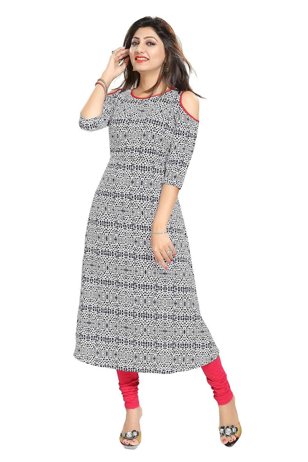 alc creation women's crepe kurta
