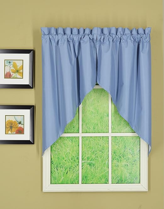 Amazon Com Today S Curtain Horizon Thermal Blackout Swag Slate