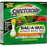 Spectracide Bag-A-Bug Japanese Beetle Trap 2, Traps Japanese Beetles, Protects Your Yard, 2 Count