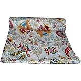 Maviss Homes Beautifuly Designed Dress Making Hand Block Printed Fabric |Indian Cotton Craft Sewing Material Supplies | Fabri