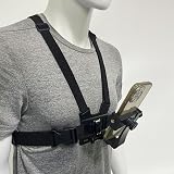 KasinTech Body Chest Strap Mount for GoPro Insta360 Phones Adjustable Anti-Shake view 8