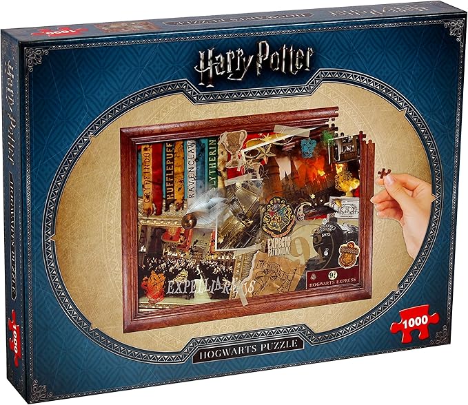 Winning Moves Harry Potter Hogwarts 1000 Piece Jigsaw Puzzle Amazon.co.uk Toys & Games