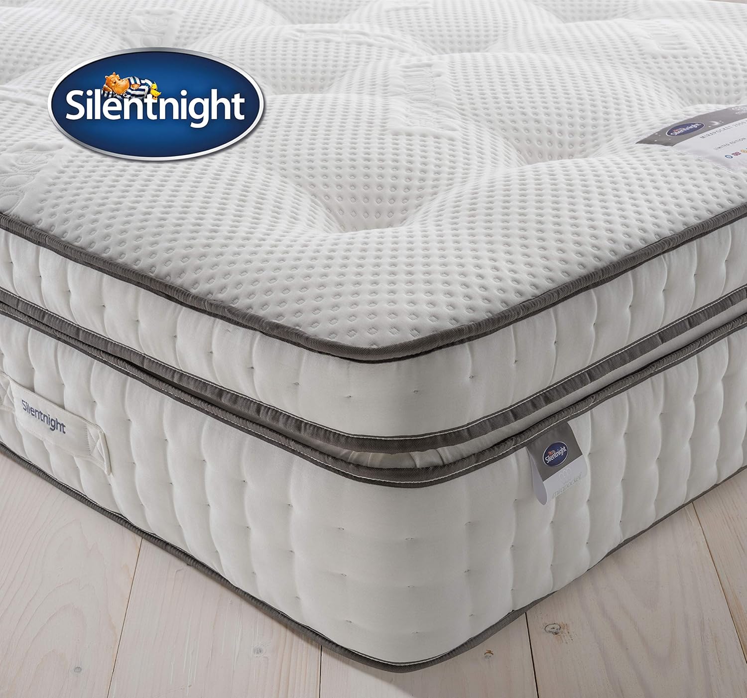 Silentnight 2000 Pocket Box Top Mattress Super Soft Foam Superior
