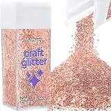 Hemway Glitter Shaker Rose Gold 130g Extra Chunky Craft Glitter