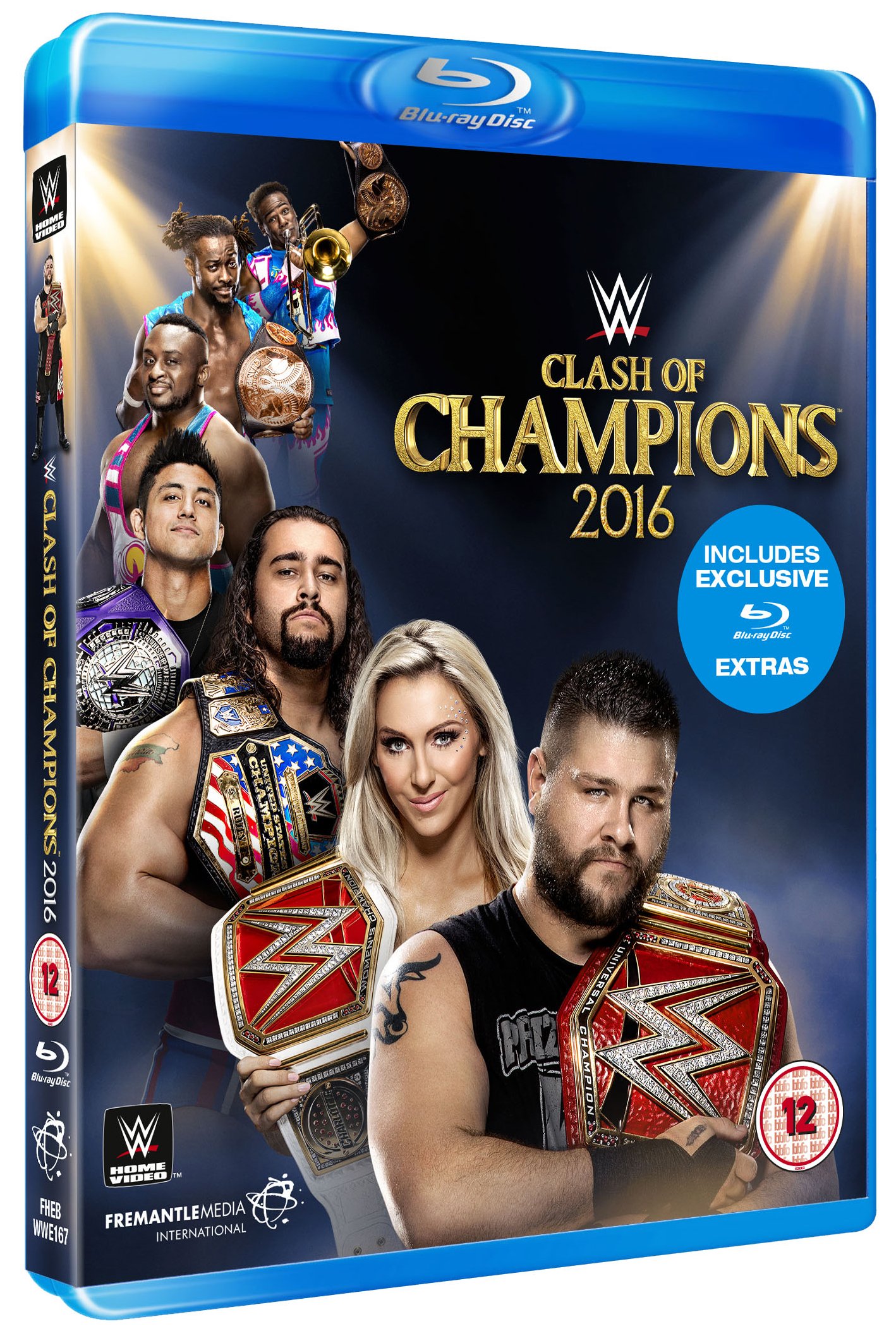 Wwe: Clash Of Champions 2016 [Blu-ray] [Region B]