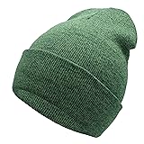Unisex Knit Soft Warm Cuffed Beanie Hat Winter Camo