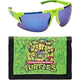 ARKAID Sun-Staches TMNT Wallet and Sunglasses Set | Official Teenage Mutant Ninja Turtles | One Size Fits Most Kids