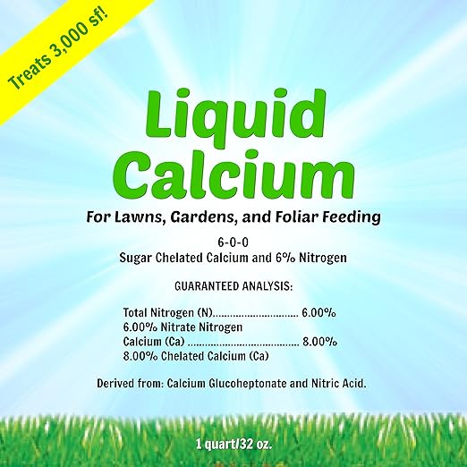 Liquid Calcium Quart ReadytoUse Fertilizers Garden