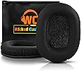 Upgraded Replacement Ear Pads for Sony MDR 7506 - Also Compatible with MDR - V6 & CD900ST by Wicked Cushions (Black)