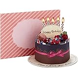 Hallmark Pop Up Birthday Card (Chocolate Cake)