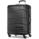 Samsonite Evolve SE Hardside Expandable Luggage, Bass Black, Large Spinner