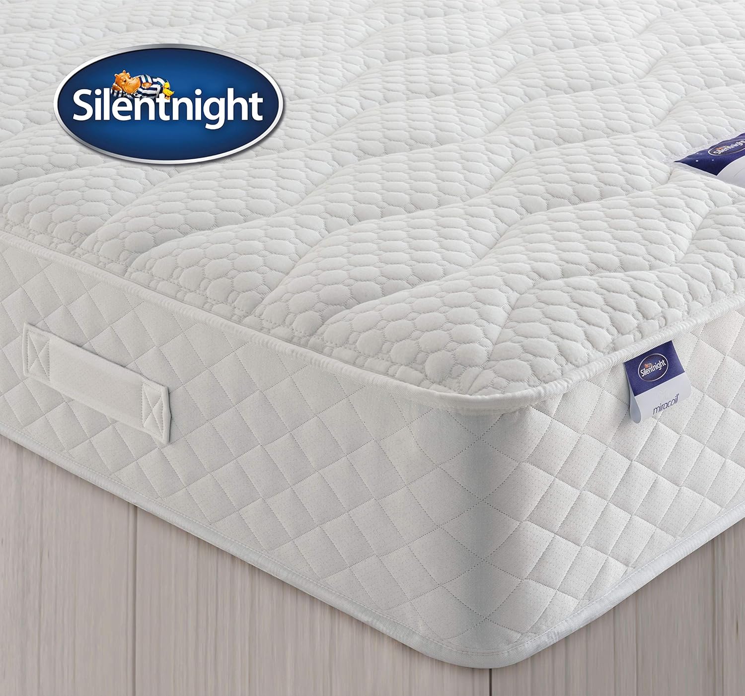 Silentnight Sprung Gel Mattress Zoned Spring System Breathable Gel