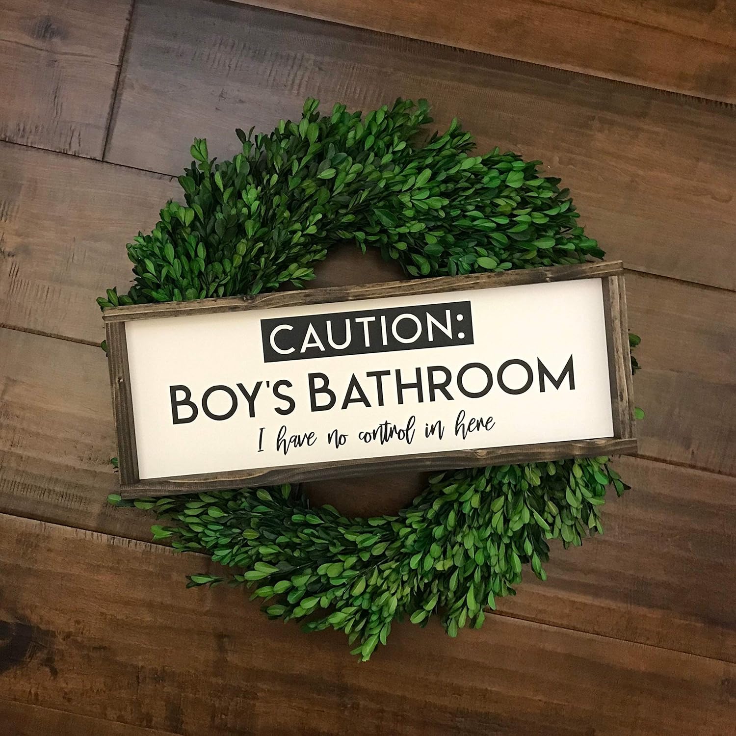 Caution Kids Bathroom Sign Boys Bathroom Girls Bathroom I Have No Control In Here Sign Funny Bathroom Wall Decor Bathroom Humor Sign Amazon Ca Home Kitchen
