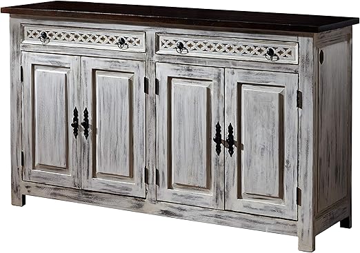 Massivmoebel24 De Kolonial Mango Massiv Mobel Massivholz Sideboard Akazie Kolonialstil Massivmobel Holz Massiv Castle Antike 261 Amazon De Kuche Haushalt