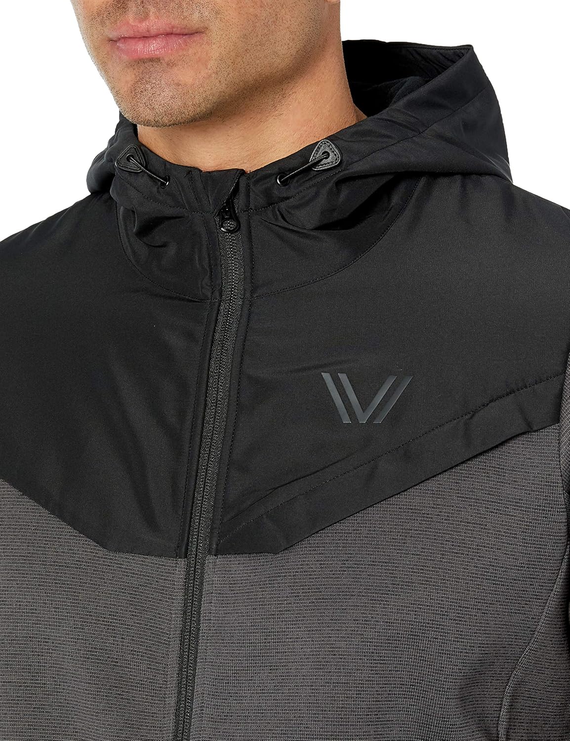 Peak Velocity Men's Axiom Full-Zip Water-Repellent Loose-Fit Jacket: Clothing