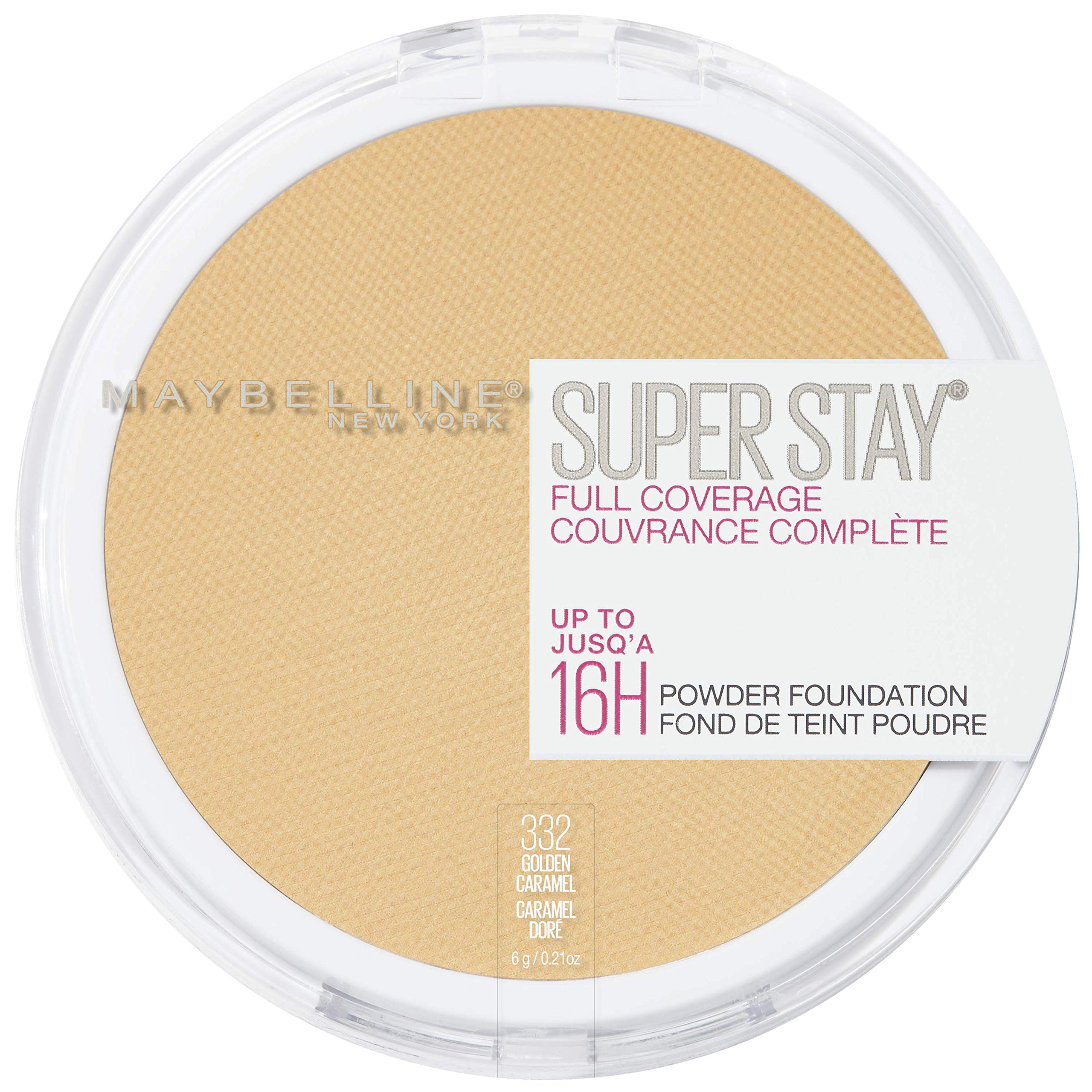 MAYBELLINE Superstay Full Coverage Powder Foundation - Golden Caramel 332