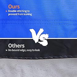 iCOVER 14ft Jon Boat Cover- Water Proof Heavy Duty