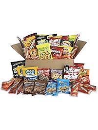 Ultimate Snack Care Package, Variety Assortment of Chips, Cookies, Crackers & More, 40 Count