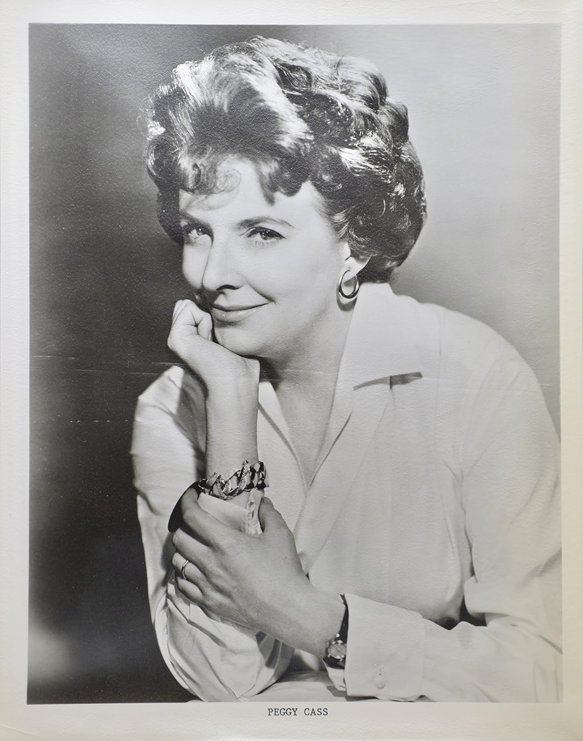 Peggy Cass Vintage 8x10 B&W Photograph at Amazon's Entertainment