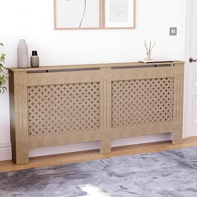Vida Designs Oxford Radiator Cover Unfinished Extra Large H82xW172xD19cm
