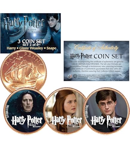 Amazon.com: Harry Potter DEATHLY HALLOWS Colorized British